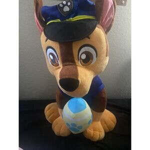 Paw Paw Patrol Easter Approx 18 inches Porch Greeter Like New